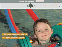 Tablet Screenshot of just-swim.com